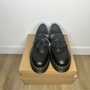 Dr. Martens Black Tassel Loafers